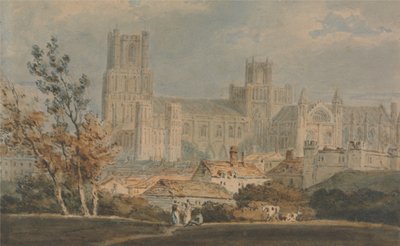 Veduta della Cattedrale di Ely da Joseph Mallord William Turner